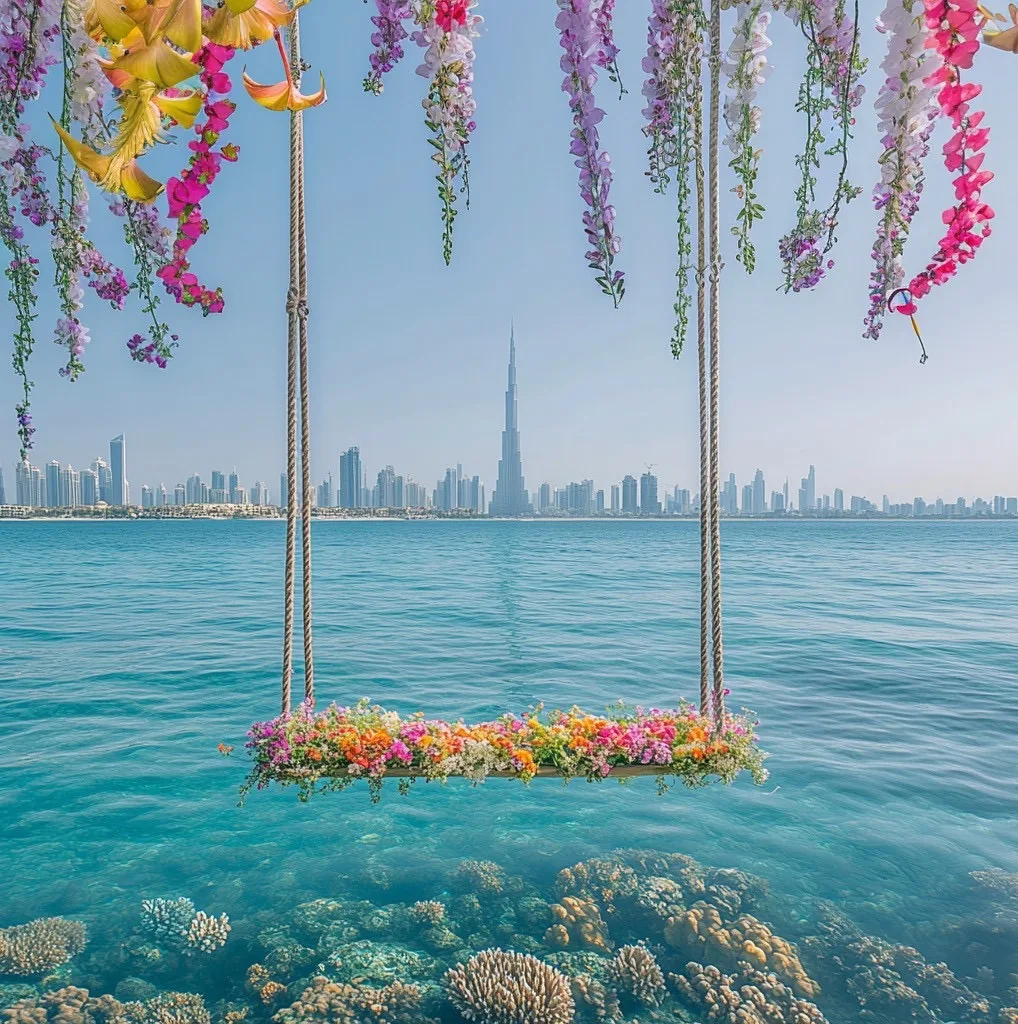 Swing on the Coral