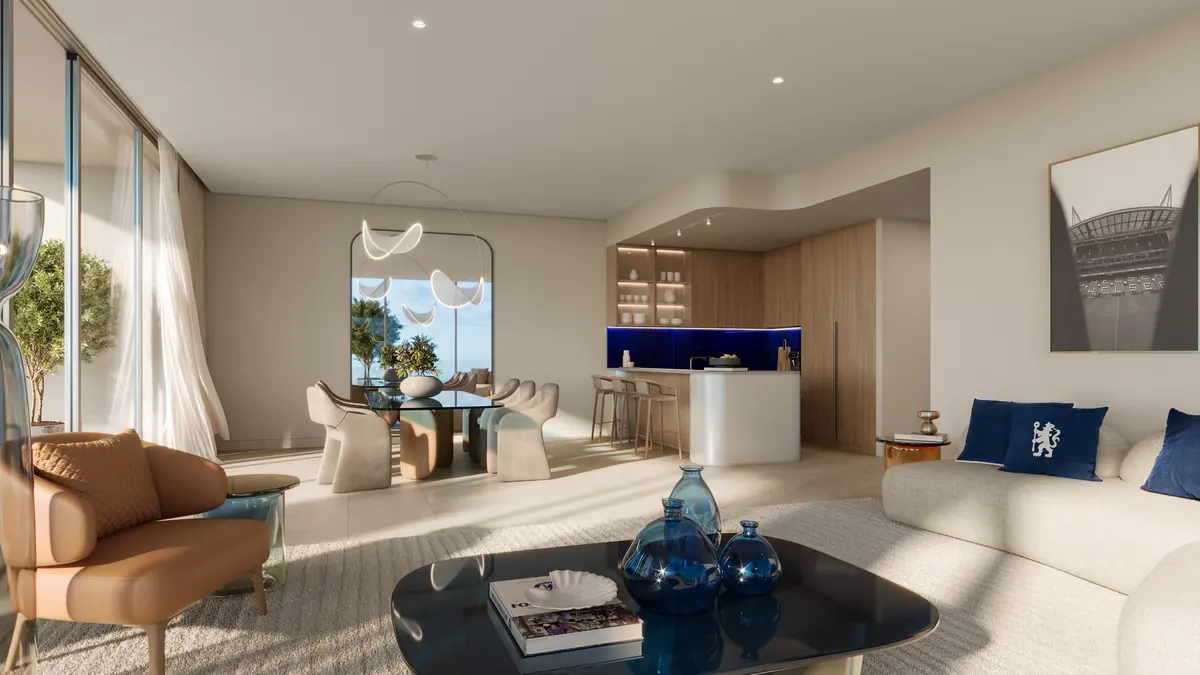 Living & kitchen